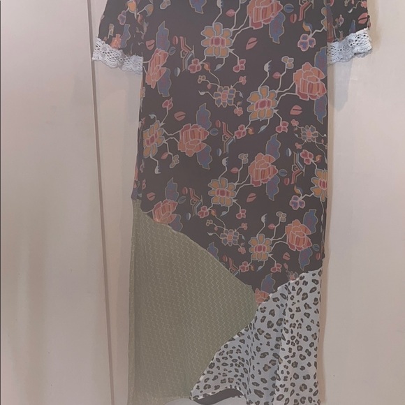 Anthropologie Verb Pallavee Singhee Floral Lace size medium Dress - Picture 15 of 17